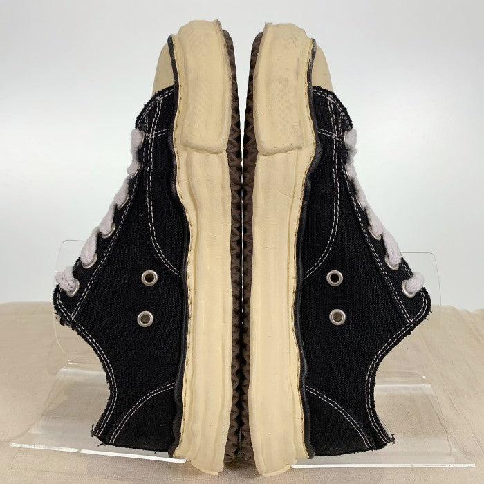 Maison MIHARA YASUHIRO メゾンミハラヤスヒロ PETERSON LOW ピーターソン ロー スニーカー ブラック A09FW733 Size 42 (27cm) 福生店