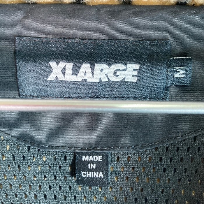 XLARGE エクストララージ ボアフリースジャケット パーカー レオパード ベージュ sizeM 瑞穂店