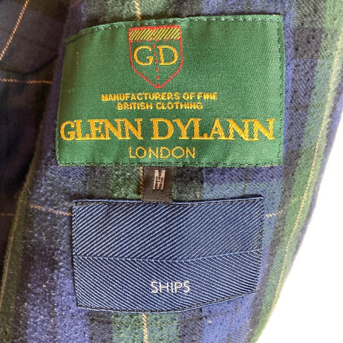 HARRIS TWEED×GLENN DYLANN ハリスツイード × グレンディランSHIPS別注 ウールジャケット ネイビー sizeM 瑞穂店