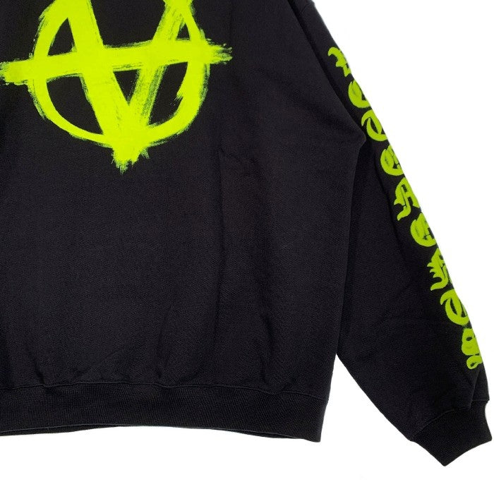 VETEMENTS ヴェトモン 22AW Double Anarchy Hoodie ダブルアナーキー