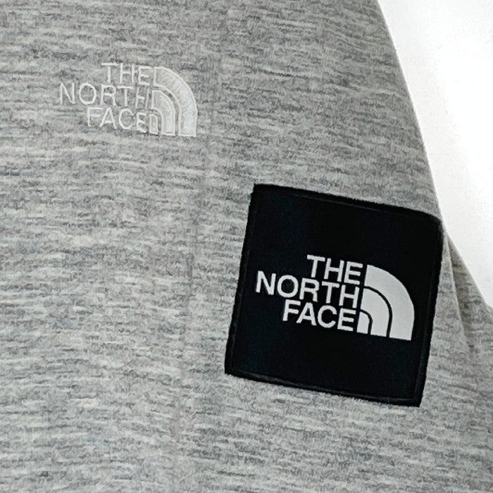 THE NORTH FACE ノースフェイス NT12333 Square Logo Hoodie スクエアロゴフーディ グレー sizeL 瑞穂店