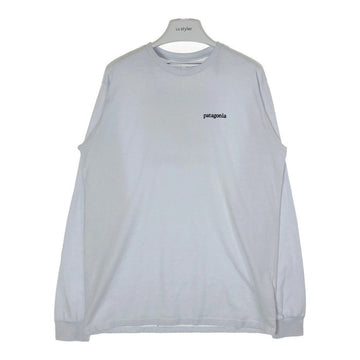 PATAGONIA パタゴニア 38517 リッジ レスポンシビリティー ロンT ホワイト sizeM 瑞穂店