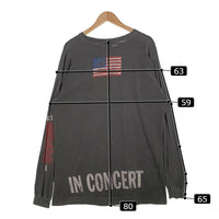 Travis Scott トラヴィススコット RODEO TOUR L/S Tee ロングスリーブTシャツ 加工 チャコールグレー Size XL 福生店