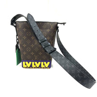 LOUIS VUITTON ルイヴィトン ショルダーバッグ モノグラム LVラバー クルーザー メッセンジャーバッグ M57966 ブラウン×ブラック 瑞穂店