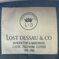 LOST DESSAU&CO LD53BZ0331SH ロストデッサウアンドコー 羊革レザーライダースジャケット ブラック size36 瑞穂店