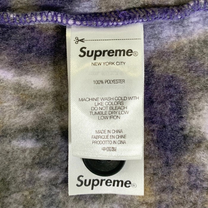 SUPREME シュプリーム 21AW Paisley Fleece Shirt ペイズリーフリースシャツ パープル Size XL 福生店