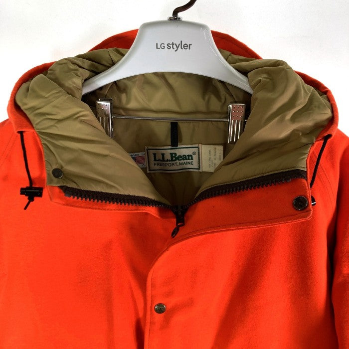 LLBEAN エルエルビーン ゴアテックス 中綿ジャケット USA製 オレンジ sizeL 瑞穂店