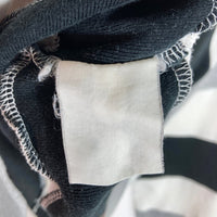 A BATHING APE アベイジングエイプ スウィッチングボーダー スウェットロングティー グレー sizeS 瑞穂店