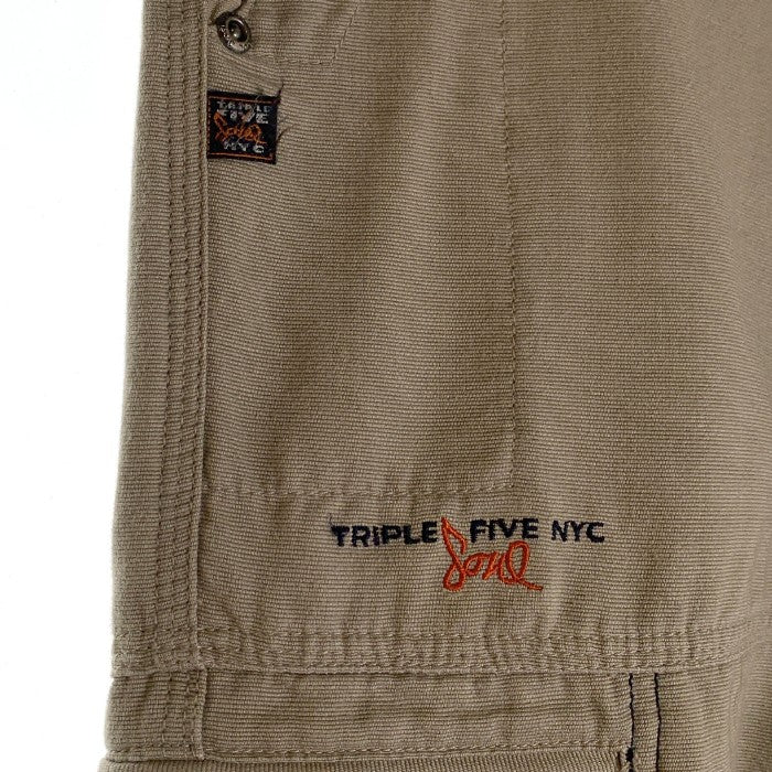 TRIPLE FIVE SOUL トリプルファイブソウル コットン パンツ ポケット ベージュ Size 34 福生店