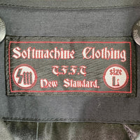 Soft Machine Clothing ソフトマシーン ライナー付きモッズコート ラクーンファー ブラック sizeL 瑞穂店