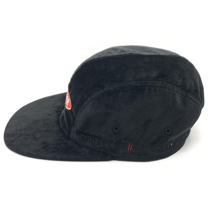 Black Eye Patch ブラックアイパッチ TIGHTBOOTH タイトブース TBEP CAMP CAP ベロア キャンプキャップ ブラック 福生店