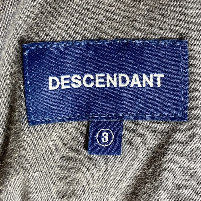 DESCENDANT ディセンダント イージーパンツ グレー size3 瑞穂店