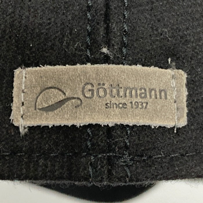 Gottmann ゴットマン ハンチング 帽子 JACKSON ウール 2638194-19 ブラック size62 瑞穂店