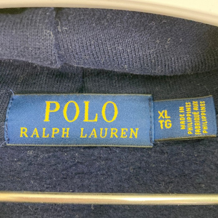 POLO RALPH LAUREN ポロラルフローレン ポロベア プリント スウェットパーカー ネイビー Size XL 瑞穂店