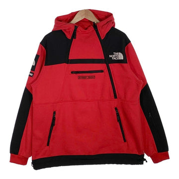 SUPREME シュプリーム 16SS THE NORTH FACE ノースフェイス Steep Tech Hooded Sweatshirt スティープテック スウェットパーカー レッド 並行品 Size L 福生店