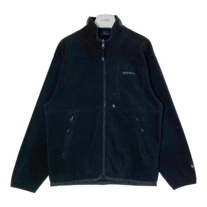 FREDPERRY フレッドペリー フリースライナー付き ポリ ジャケット ネイビー sizeM 瑞穂店