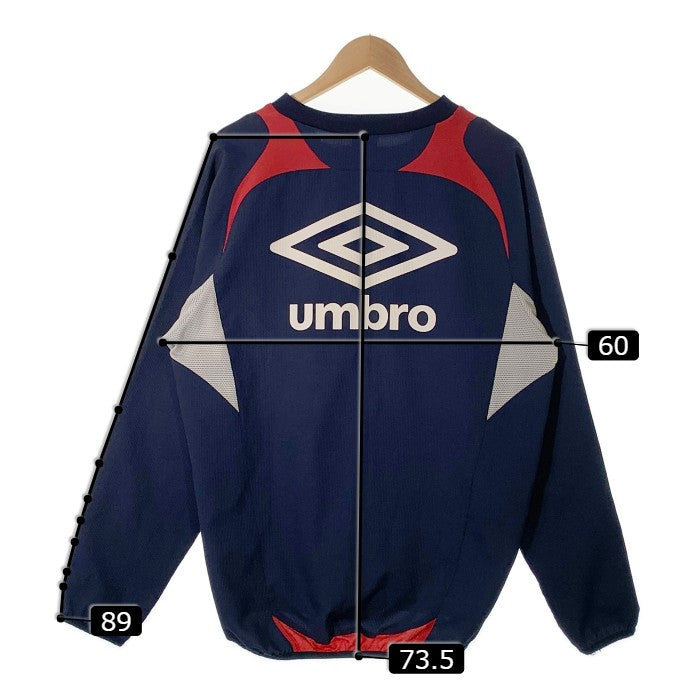 umbro アンブロ ドライクロス ピステトップ ロングスリーブ ネイビーグレー Size O 福生店