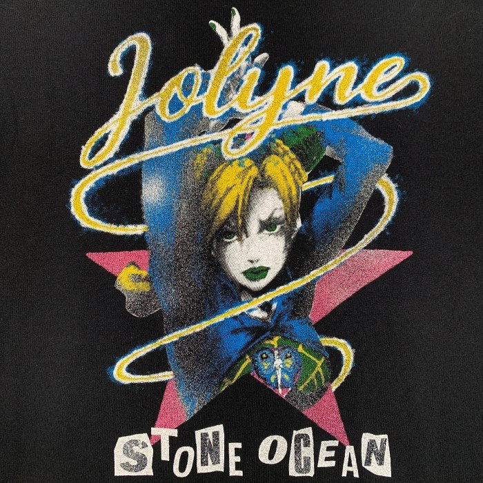 glamb グラム ジョジョの奇妙な冒険 Stone Ocean 徐倫 プリントTシャツ ブラック Size XL 福生店
