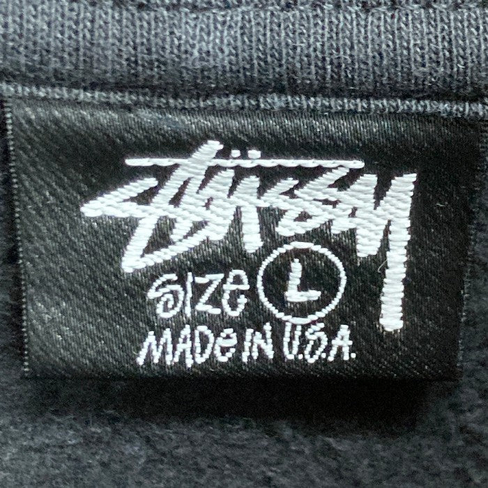 STUSSY ステューシー Stussy Paid In Full Hoodie プリント パーカー ブラック sizeL 瑞穂店