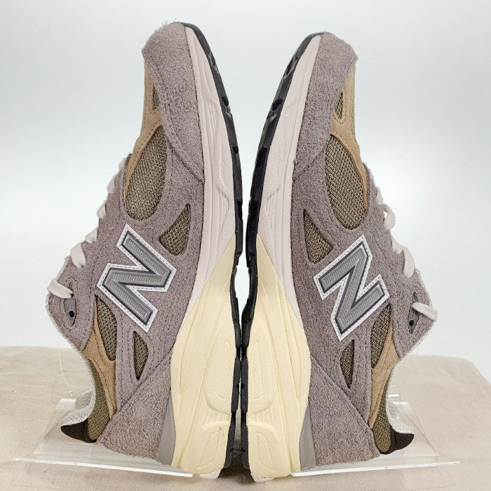 new balance ニューバランス M990TG3 MADE IN USA スウェード グレー Size 28cm