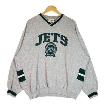 LEE リー NFL ニューヨーク・ジェッツ  NEWYORK JETS スウェット トレーナー グレー sizeXL 瑞穂店
