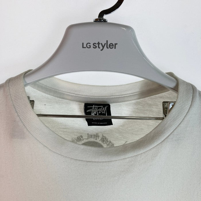 トップス【新品】stussy Tシャツ　サイズXL ホワイト ウィザード