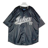 JOKER BRAND ジョーカーブランド ベースボールシャツ ブラック sizeXL