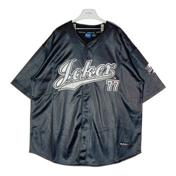 JOKER BRAND ジョーカーブランド ベースボールシャツ ブラック sizeXL 瑞穂店