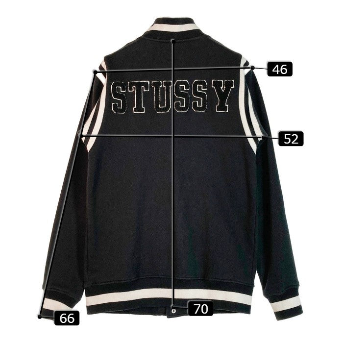 STUSSY ステューシ ー ワッペン SSリンク スタジャン ブラック sizeM 瑞穂店