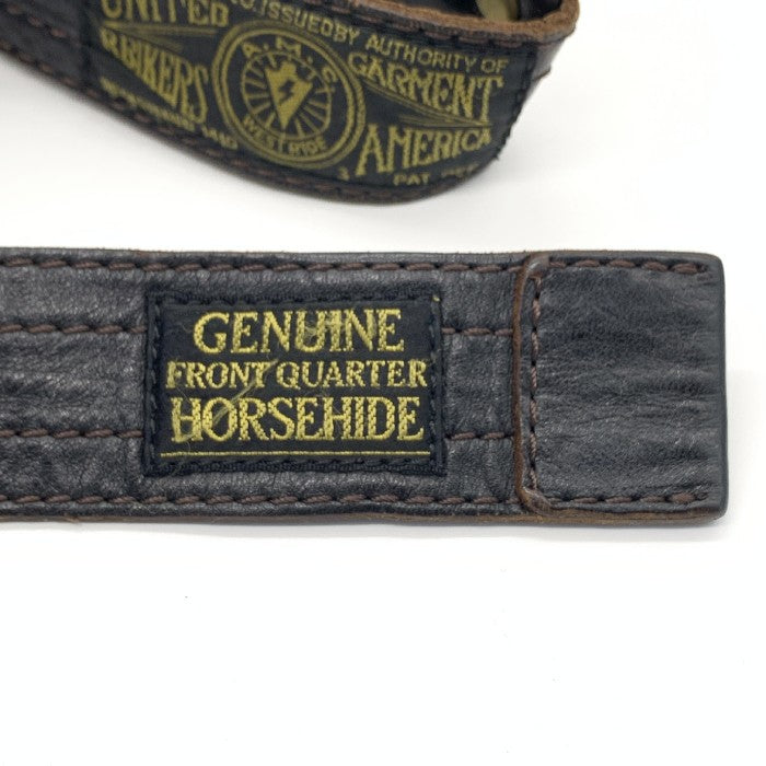 WEST RIDE ウエストライド RIDING WAIST BAG ライディングウエストバッグ ホースハイド ブラック 福生店