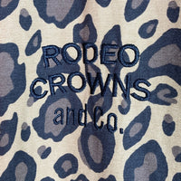 RODEO CROWNS ロデオクラウンズ HOODED BIG ブルゾン レオパード柄 sizeF 瑞穂店