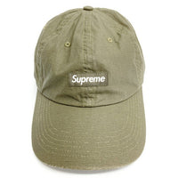 Supreme シュプリーム Coated Linen 6 Panel Cap カーキ size- 瑞穂店