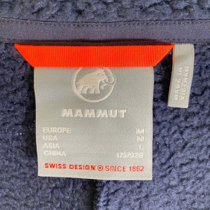 MAMMUT マムート 1014-01661 イノミネイター プロ ミッドレイヤージャケット  ネイビー size M 瑞穂店