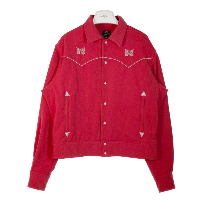 Needles ニードルズ 21SS Piping Cowboy Jacket カウボーイジャケット ウエスタンジャケット IN054 RED 赤 sizeS 瑞穂店