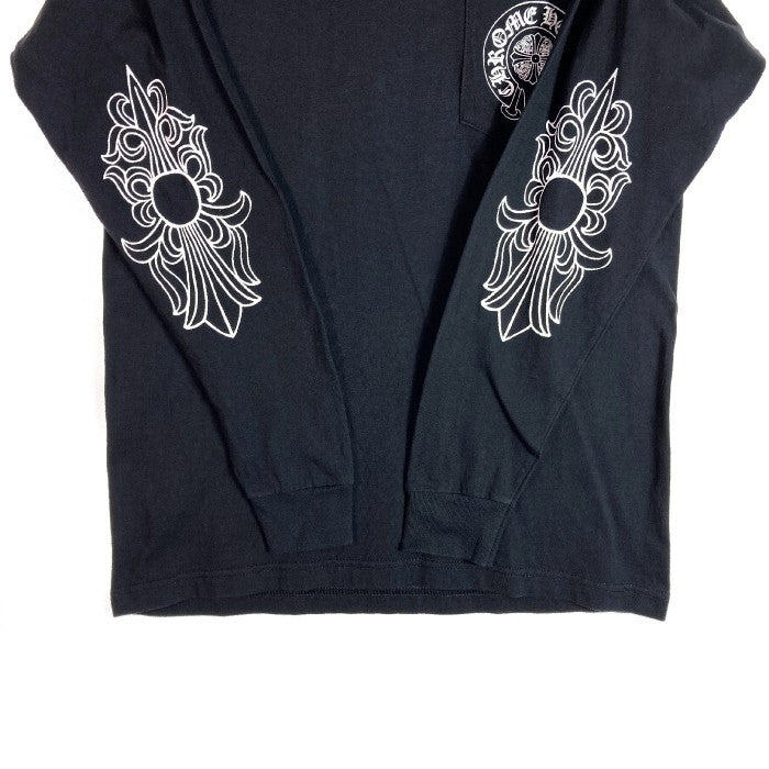 CHROME HEARTS クロムハーツ TOKYO限定 ホースシューバックプリント L/S Tee ロンT ブラック sizeM 瑞穂店
