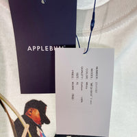 APPLEBUM アップルバム MEGA BASS 2111137 Tシャツ ホワイト sizeXL 瑞穂店