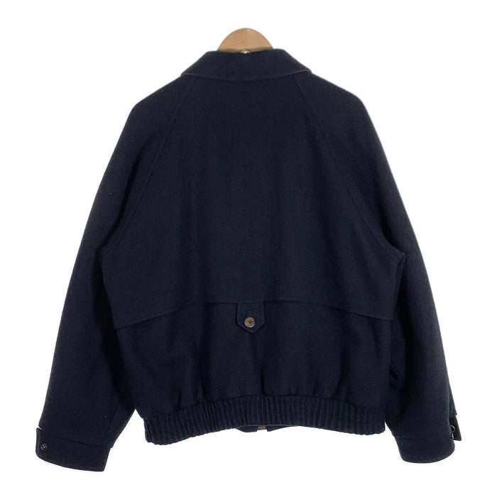 TOWNE FROM LONDON FOG ロンドンフォグ ウール ジップアップブルゾン ジャケット ブラック カナダ製 Size L 福生店