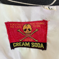 CREAM SODA クリームソーダ ピンクドラゴン オープンシャツ 総柄