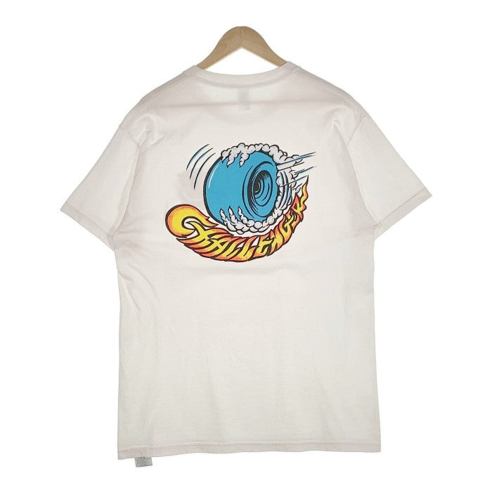 CHALLENGER チャレンジャー 22AW WHEELS TEE ホイール Tシャツ プリント ホワイト L 福生店