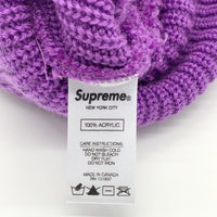 SUPREME シュプリーム Loose Gauge Beanie ルーズゲージビーニー パープル 福生店