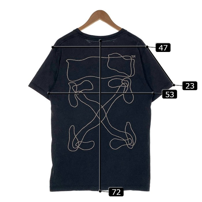 OFF-WHITE オフホワイト ABSTRACT ARROWS S／S SLIM TEE バックアロー ...