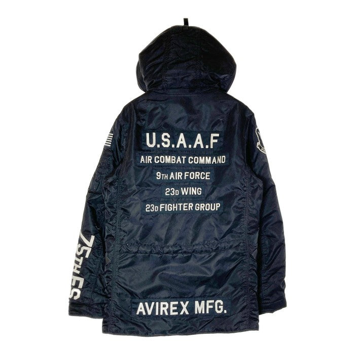 AVIREX アヴィレックス N-3B フライトジャケット TIGER SHARKS ブラック 6172176 Size L 瑞穂店