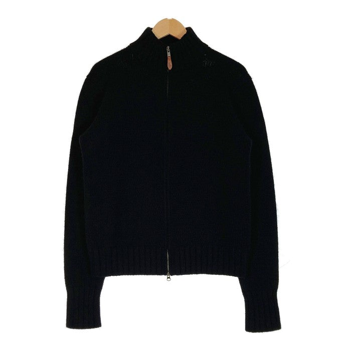 RALPH LAUREN ラルフローレン ハイネック  zip up ジップアップセーター ブラック sizeL 瑞穂店