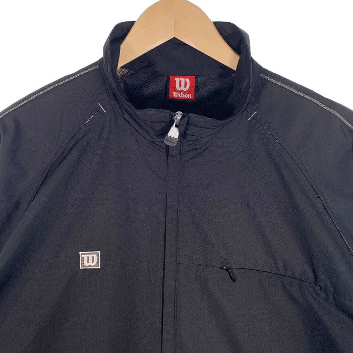 Wilson ウィルソン オールド トラックジャケット ブラック Size L 福生店