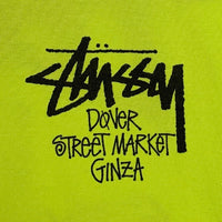 STUSSY ステューシー DOVER STREET MARKET GINZA プリントTシャツ ネオンイエロー Size L 福生店