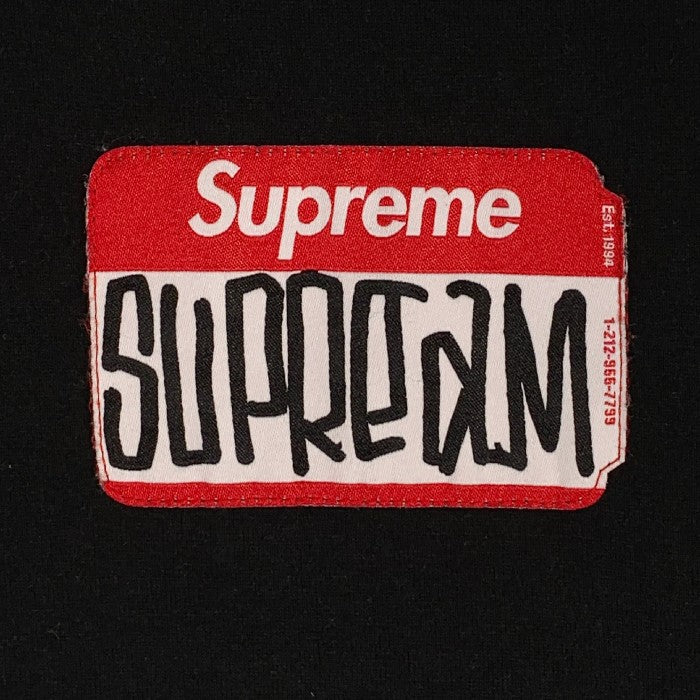 SUPREME シュプリーム 21AW Gonz Nametag S/S TOP ゴンズ ネームタグ Tシャツ ブラック Size XL 福生店