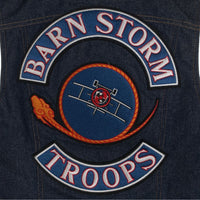 KADOYA カドヤ BARN STORM TROOPS G VEST デニムベスト インディゴ Size M 福生店