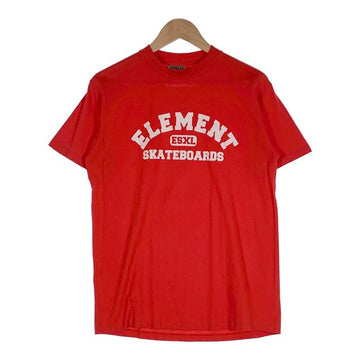 ELEMENT エレメント SKATEBOARDS スケートボード プリントTシャツ ONEITA レッド USA製 Size M 福生店