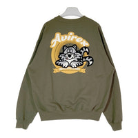 AVIREX アヴィレックス SAGARA PATCHED CREW SWEAT スウェット 783-2230024 グリーン sizeXL 瑞穂店