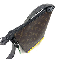 LOUIS VUITTON ルイヴィトン ショルダーバッグ モノグラム LVラバー クルーザー メッセンジャーバッグ M57966 ブラウン×ブラック 瑞穂店